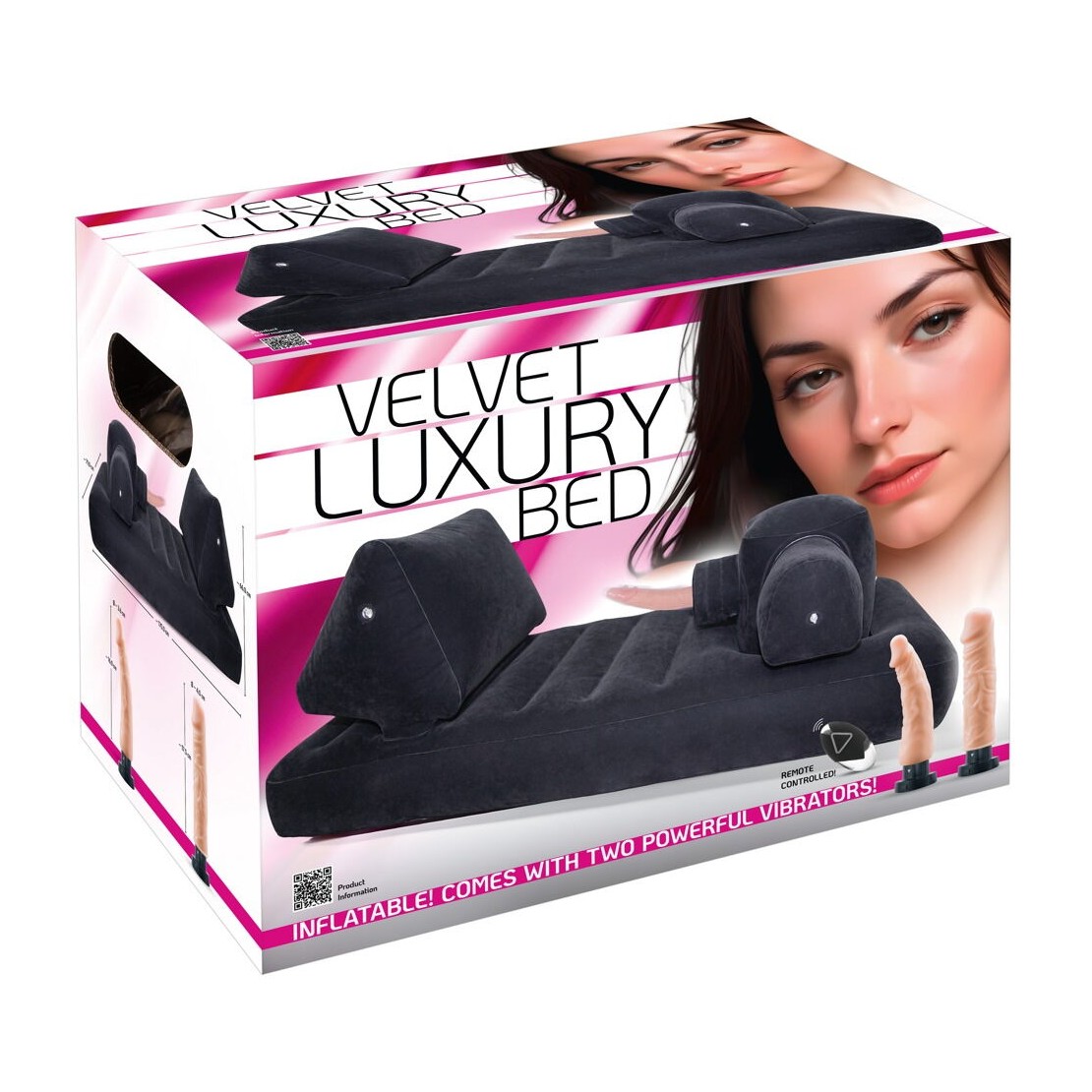 LETTINO GONFIABILE CON MACCHINA DEL SESSO 2...