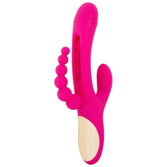 copy of SEX TOY 3IN1 PER DONNA LINGUA INTERNA CON VIBRAZIONE SU CLITORIDE E PALLINE ANALI SMILE