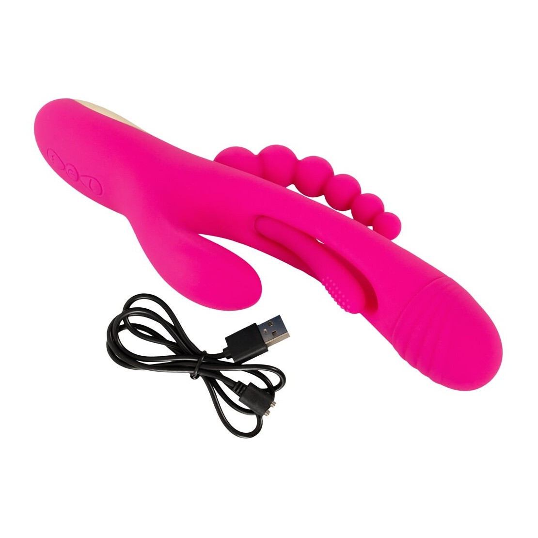 SEX TOY 3IN1 PER DONNA LINGUA INTERNA CON...
