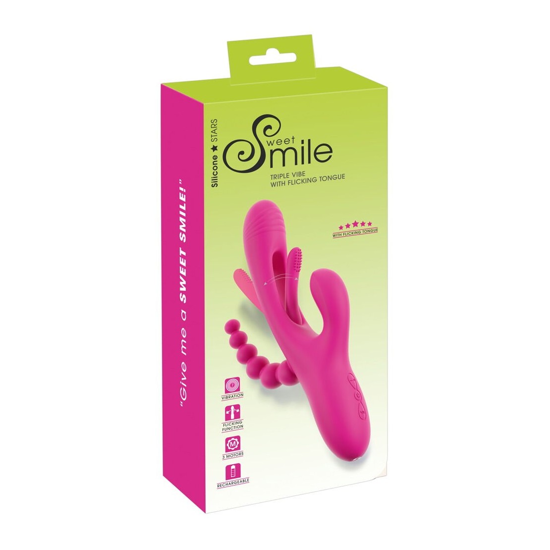 SEX TOY 3IN1 PER DONNA LINGUA INTERNA CON...