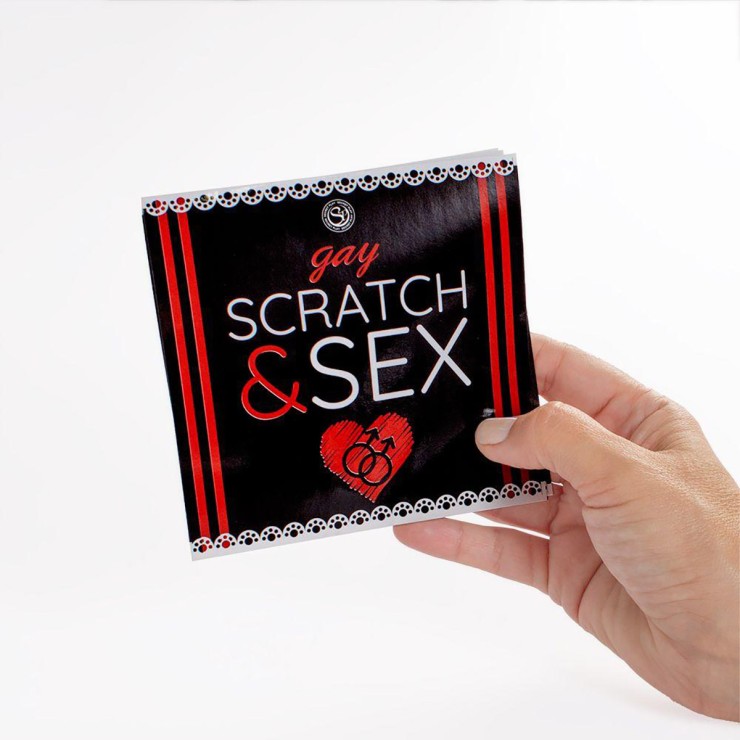 SCRATCH&SEX GRATTA E VINCI GIOCO SCHERZOSO PER COPPIE GAY