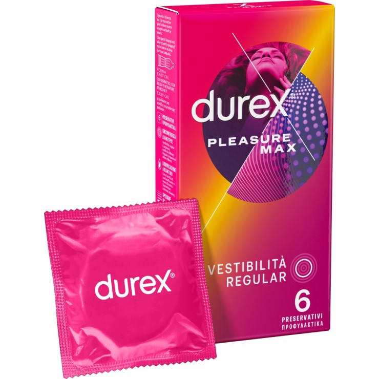 OFFERTA DUREX: PROFILATTICI PLEASURE MAX CONFEZIONE 10 PEZZI