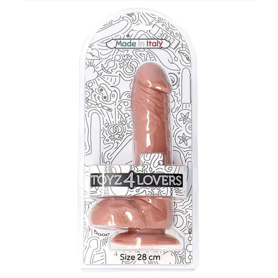 DILDO XXL DI GRANDI DIMENSIONI 28 CM CON AMPIA BASE TOYZ4LOVERS