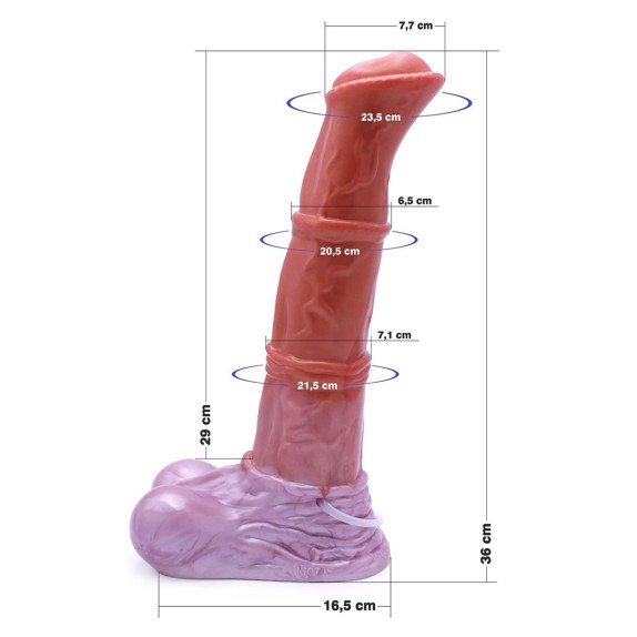 copy of FALLO DI GRANDI DIMENSIONI CHE SPRUZZA SEX TOY COLORATO KIOTOS MONSTAR