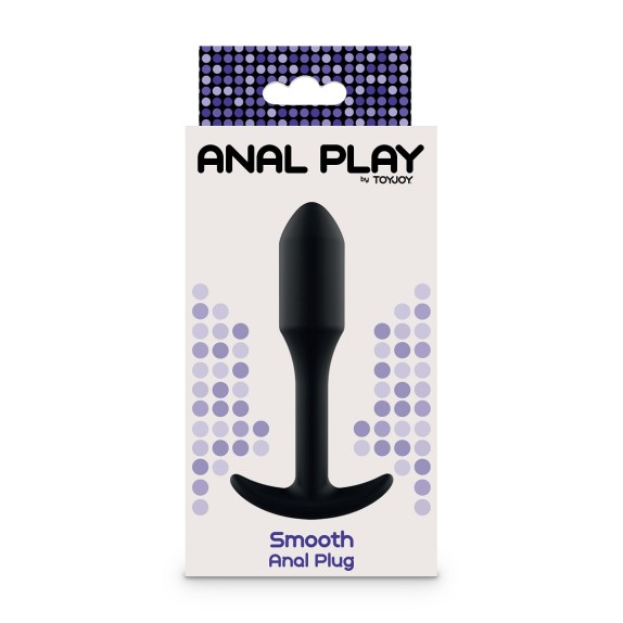MINI PLUG ANALE DI FORMA ALLUNGATA CON BASE A BARCHETTA SMOOTH ANAL PLUG