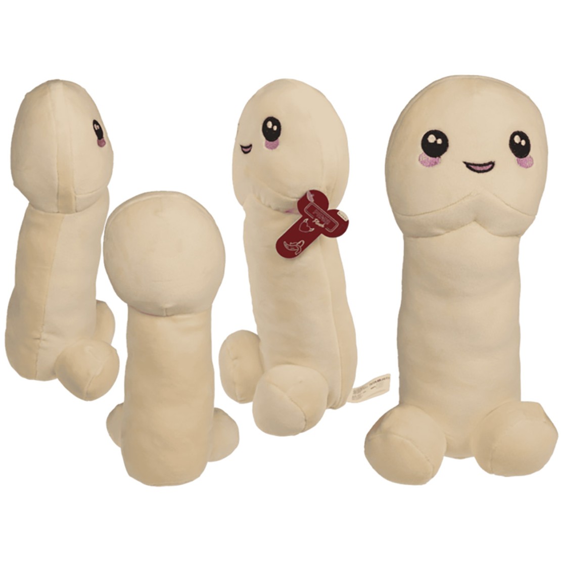 PELUCHES MORBIDO A FORMA DI PENE LUNGO 30 CM...