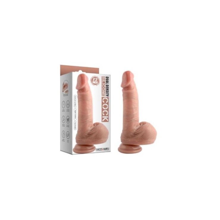 FALLO DILDO REALISTICO 18 CM IN SILICONE CON VENTOSA E...