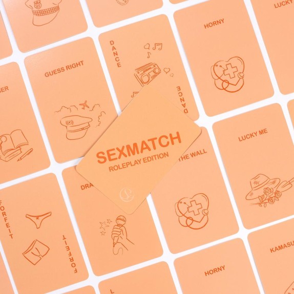 CARTE DA GIOCO SEXY PER COPPIA SEXMATCH ROLEPLAY EDITION