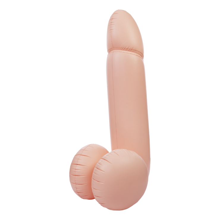 GADGET PENE GONFIABILE GIGANTE 140 CM INFLATABLE FUN DING...