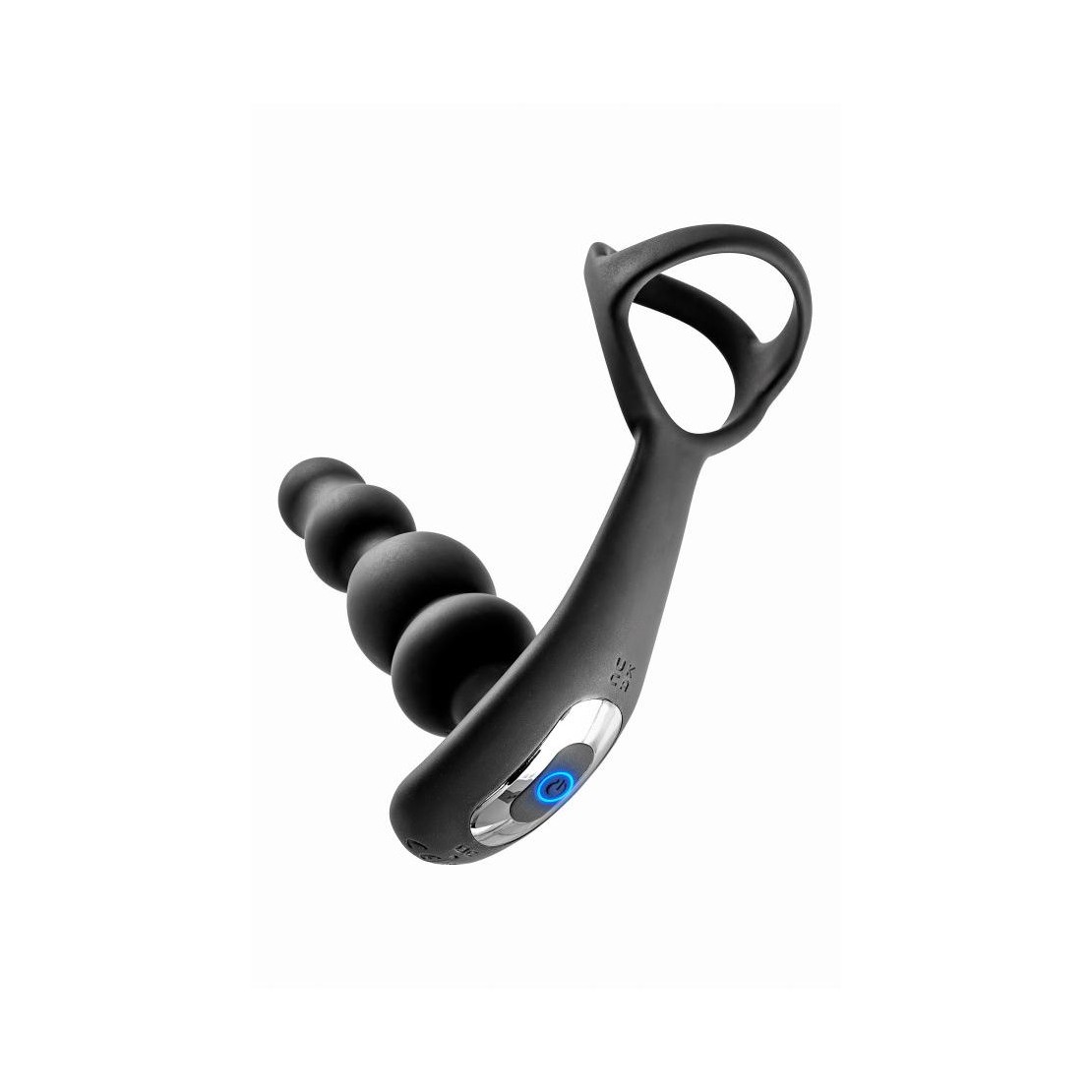 STIMOLATORE PROSTATA VIBRANTE ROTANTE CON...