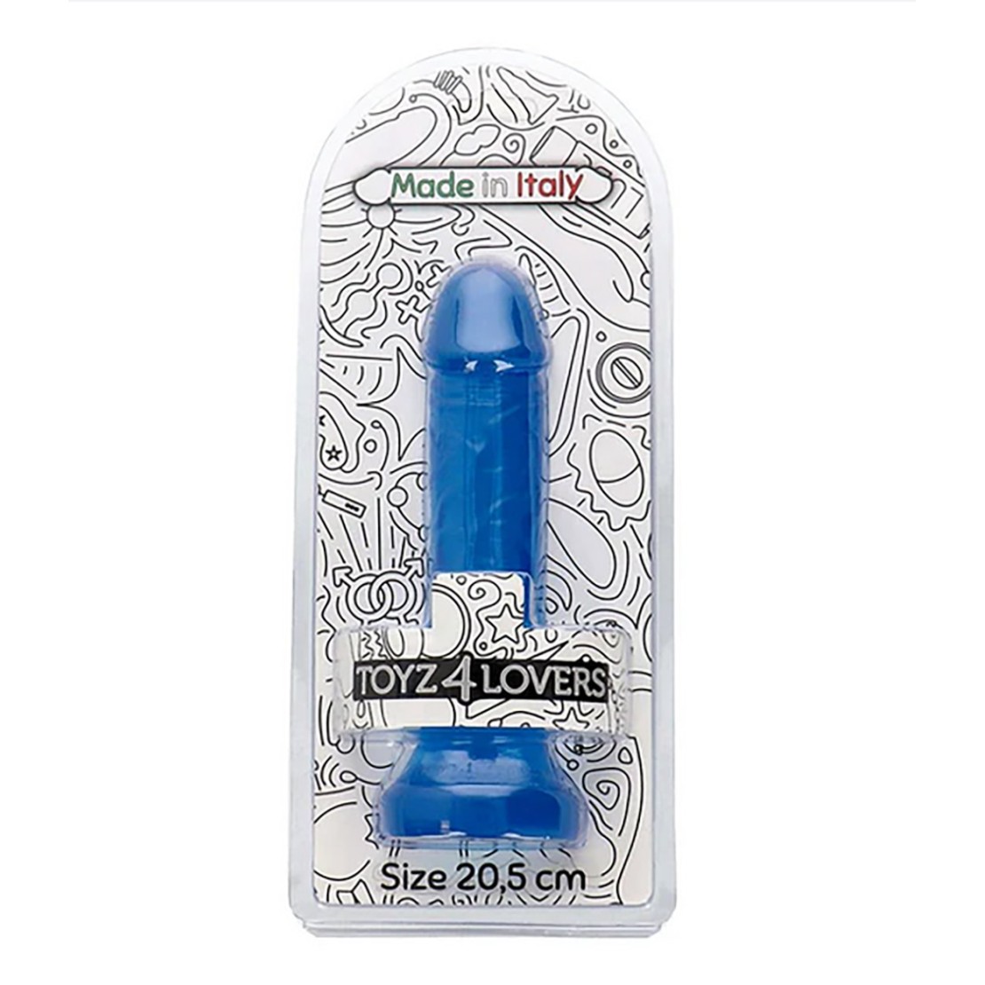 DILDO REALISTICO IN JELLY SEXY CON VENTOSA DA...