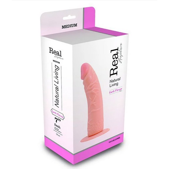 DILDO REALISTICO CON VENTOSA IN PVC VARI COLORI TOYZ4LOVERS