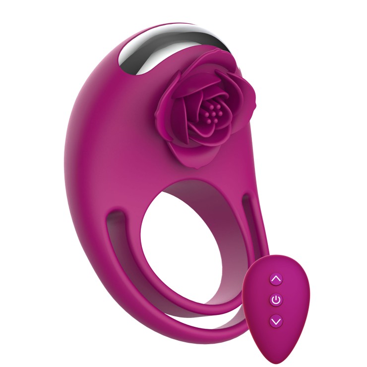 ANELLO VIBRANTE PER MIGLIORE EREZIONE CON STIMOLA...