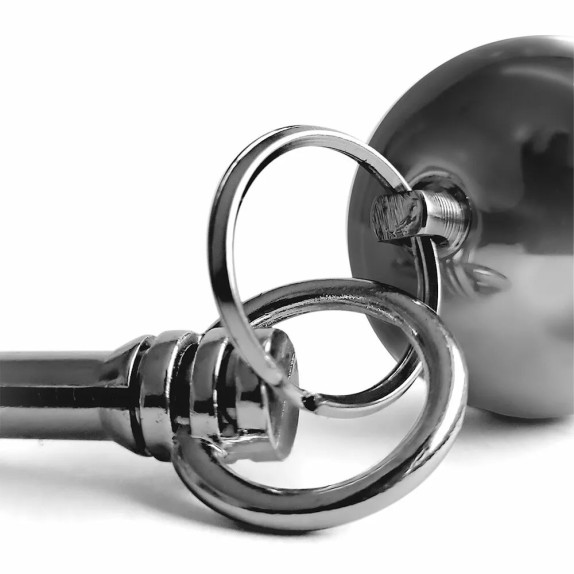 PESO A SFERA CON GANCIO SEX TOY IN ACCIAIO INOSSIDABILE VARIE MISURE