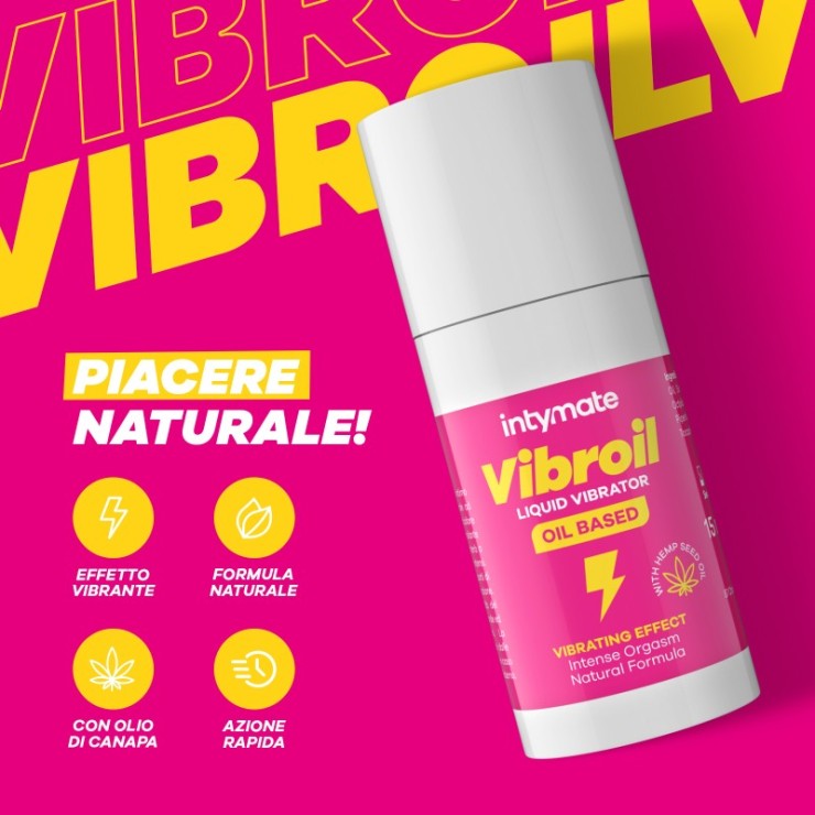 OLIO INTIMO STIMOLANTE EFFETTO VIBRANTE DONNA E UOMO 15... 2