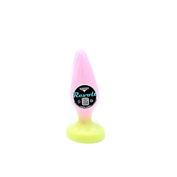 PLUG ANALE COLORATO IN SILICONE REVOLT SMASH VARIE MISURE