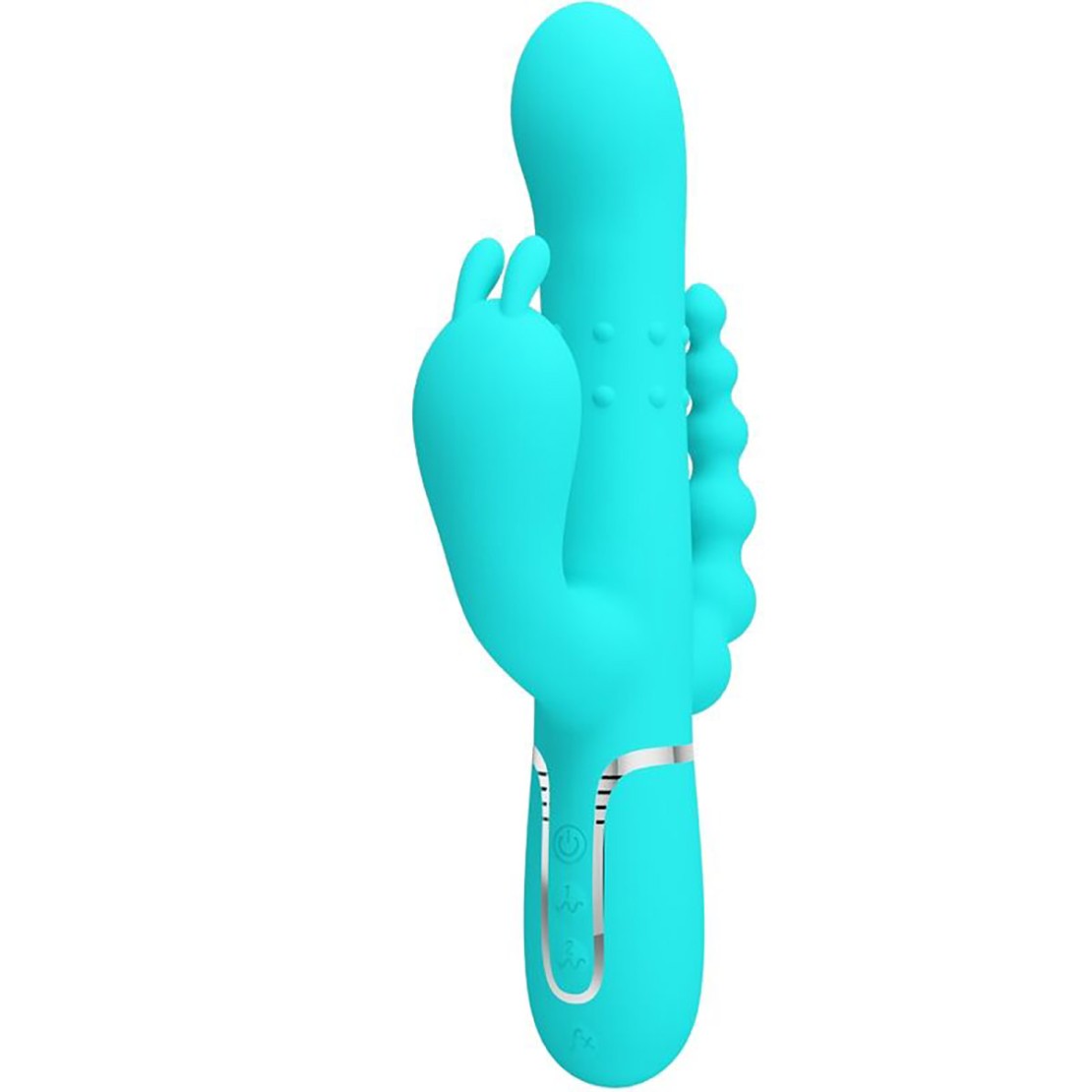 VIBRATORE RABBIT CON PALLINE ANALI E MOVIMENTO...