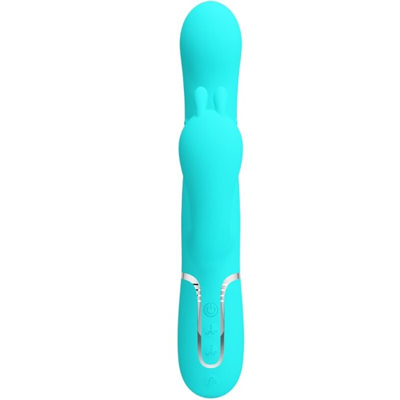 VIBRATORE RABBIT CON PALLINE ANALI E MOVIMENTO TWINKELED TENDERNESS