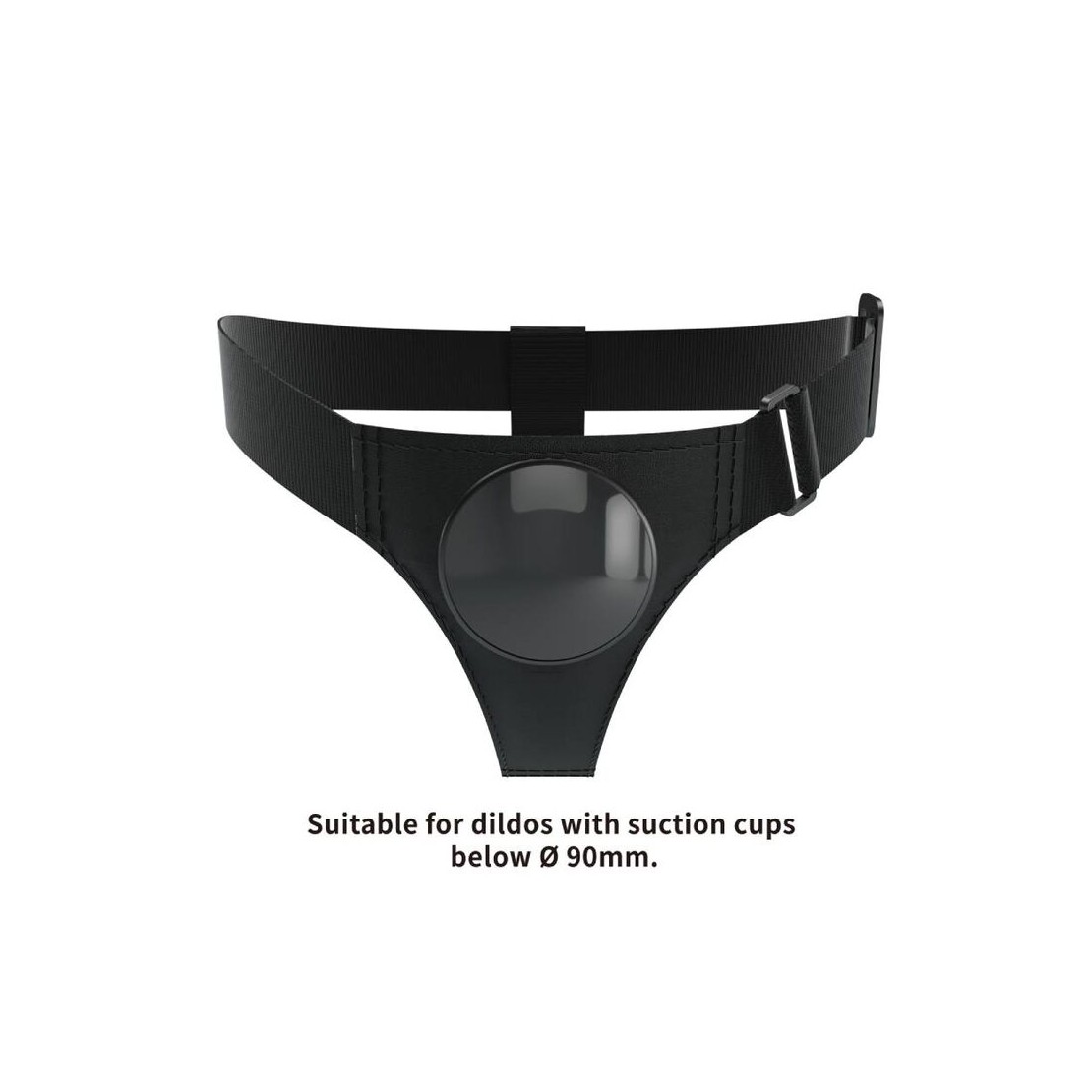 MUTANDINA PER STRAP-ON REGOLABILE CON VENTOSA...