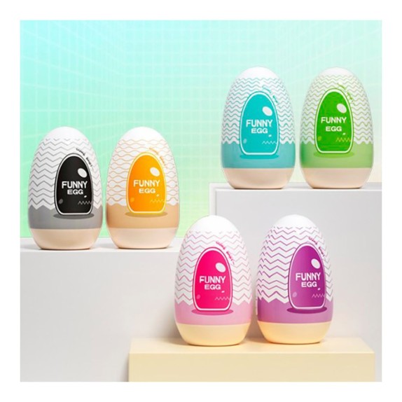 OVETTO FUNNY EGG MASTURBATORE PICCOLO PER UOMO EXTRA STIMOLANTE