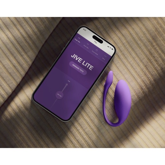 JIVE LITE SEX TOY OVETTO VAGINALE VIBRANTE RICARICABILE CON APP WE VIBE