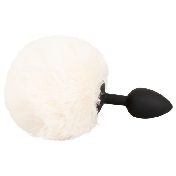 PLUG ANALE IN SILICONE CON CODA DA CONIGLIETTA BIANCA TAGLIA S