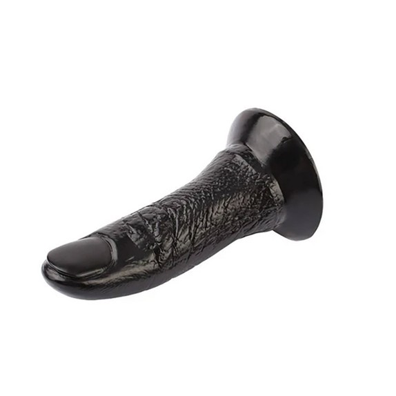 copy of DILDO A POLLICE REALISTICO IN PVC NERO CON VENTOSA THUMBS UP CHISA