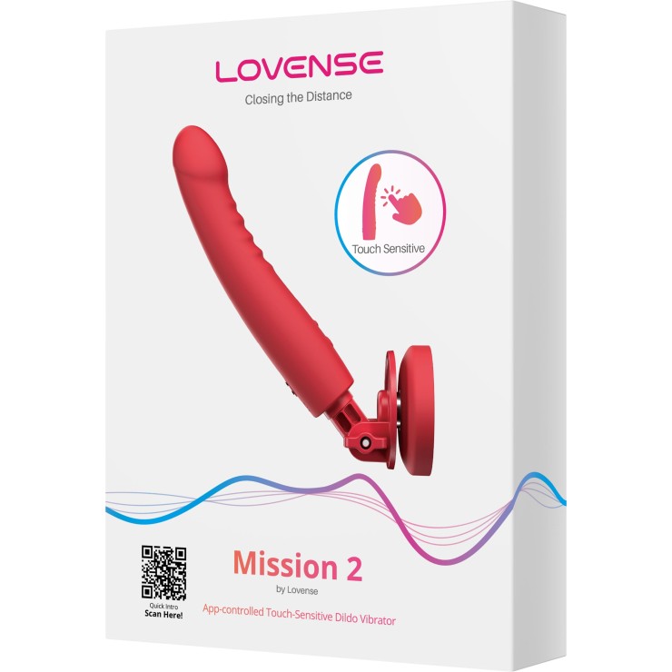 DILDO VIBRANTE CON VENTOSA SENSIBILE AL TATTO CON APP...