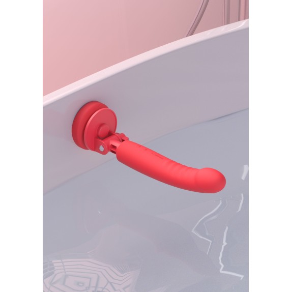 DILDO VIBRANTE CON VENTOSA SENSIBILE AL TATTO CON APP MISSION 2 LOVENSE