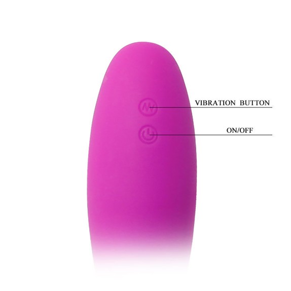 VIBRATORE DOPPIO AD OVETTO PIEGHEVOLE E RICARICABILE SNAKY VIBE