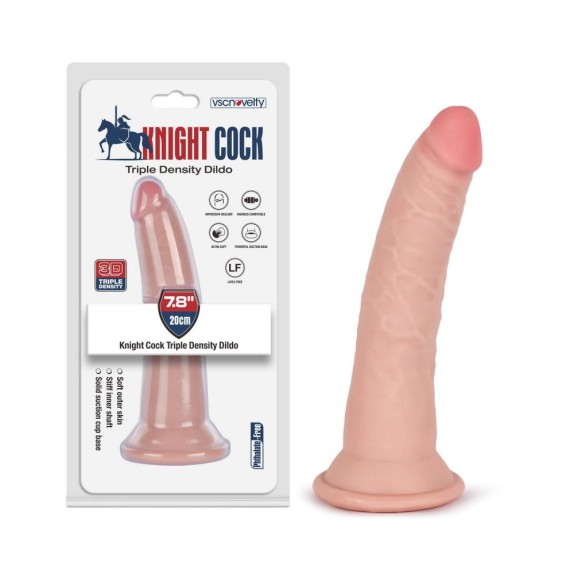 copy of DILDO REALISTICO IN TPE MORBIDO A TRIPLA DENSITA' 20 CM KNIGHT COCK
