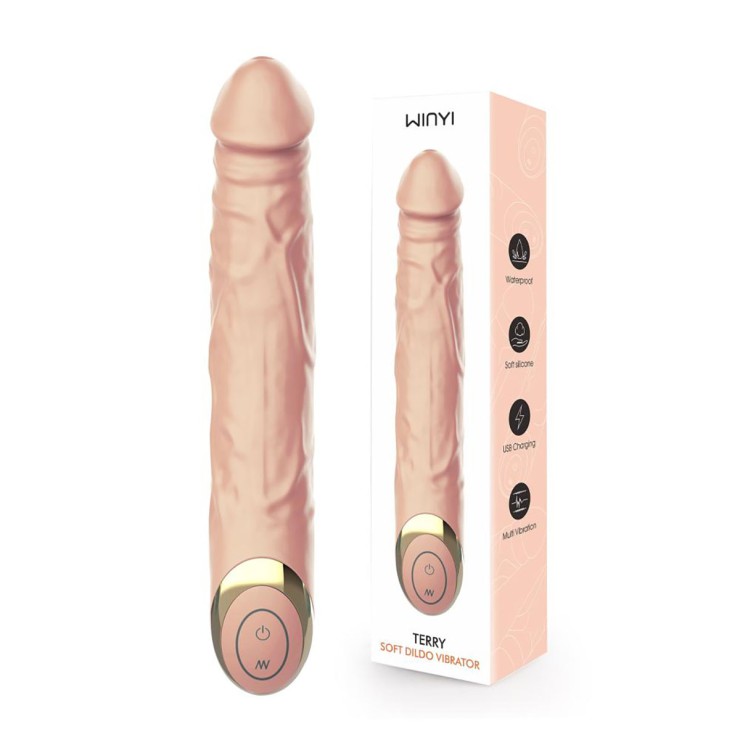 copy of FALLO VIBRANTE RICARICABILE IN SILICONE MORBIDO...
