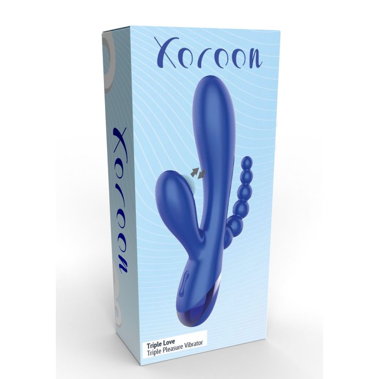 SEX TOY VIBRANTE TRIPLA STIMOLAZIONE PER IL PUNTO G...