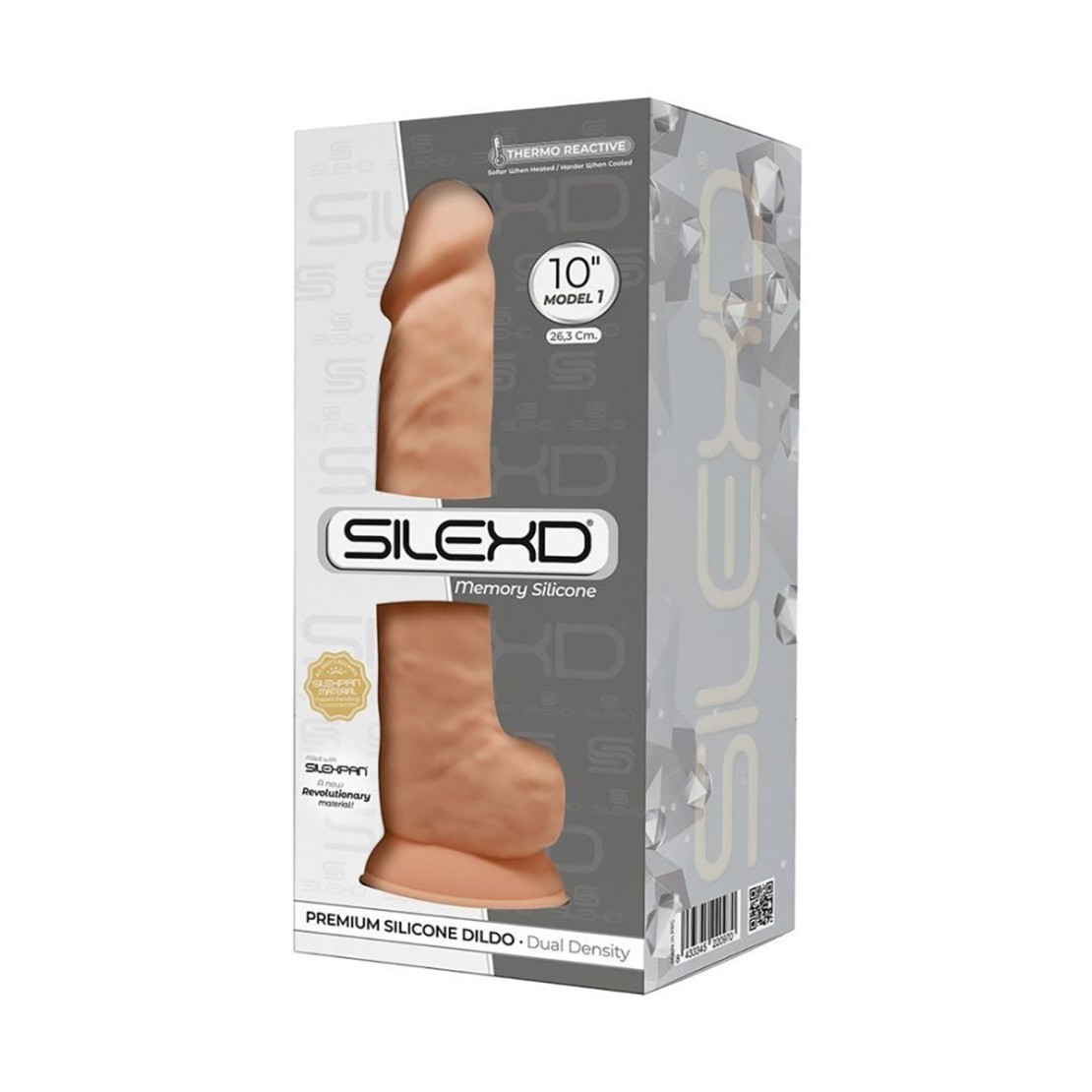 SEX TOY FALLO REALISTICO CON TESTICOLI IN...
