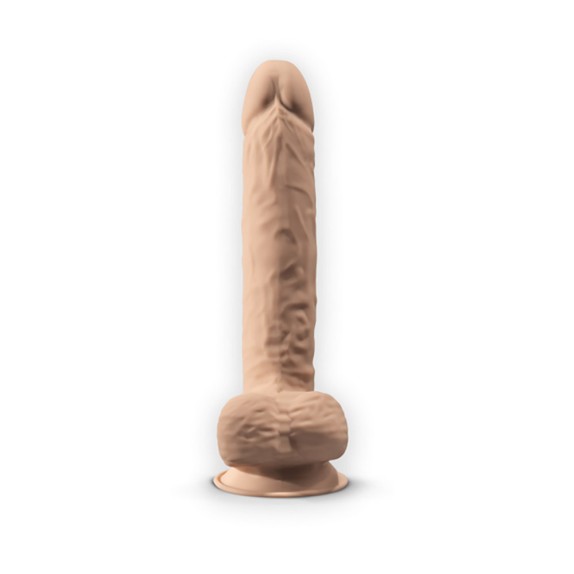 SEX TOY FALLO REALISTICO CON TESTICOLI IN SILICONE PREMIUM SILEXD 27 CM