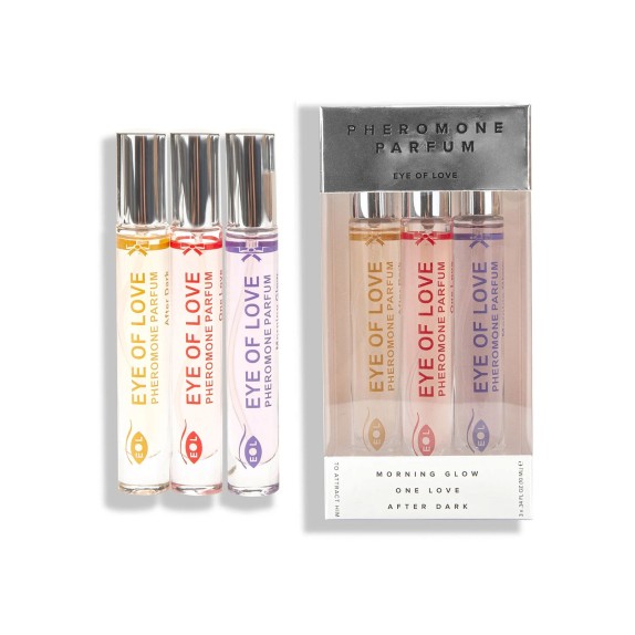 PROFUMI AL FEROMONE PER DONNA FORMATO DA VIAGGIO SET 3 PZ x 10mL