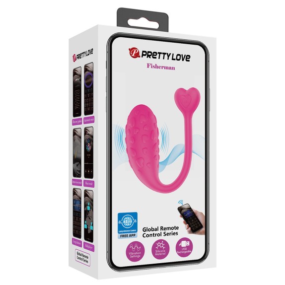OVETTO SEX TOY CON APP VIBRA A QUALSIASI DISTANZA FISHERMAN