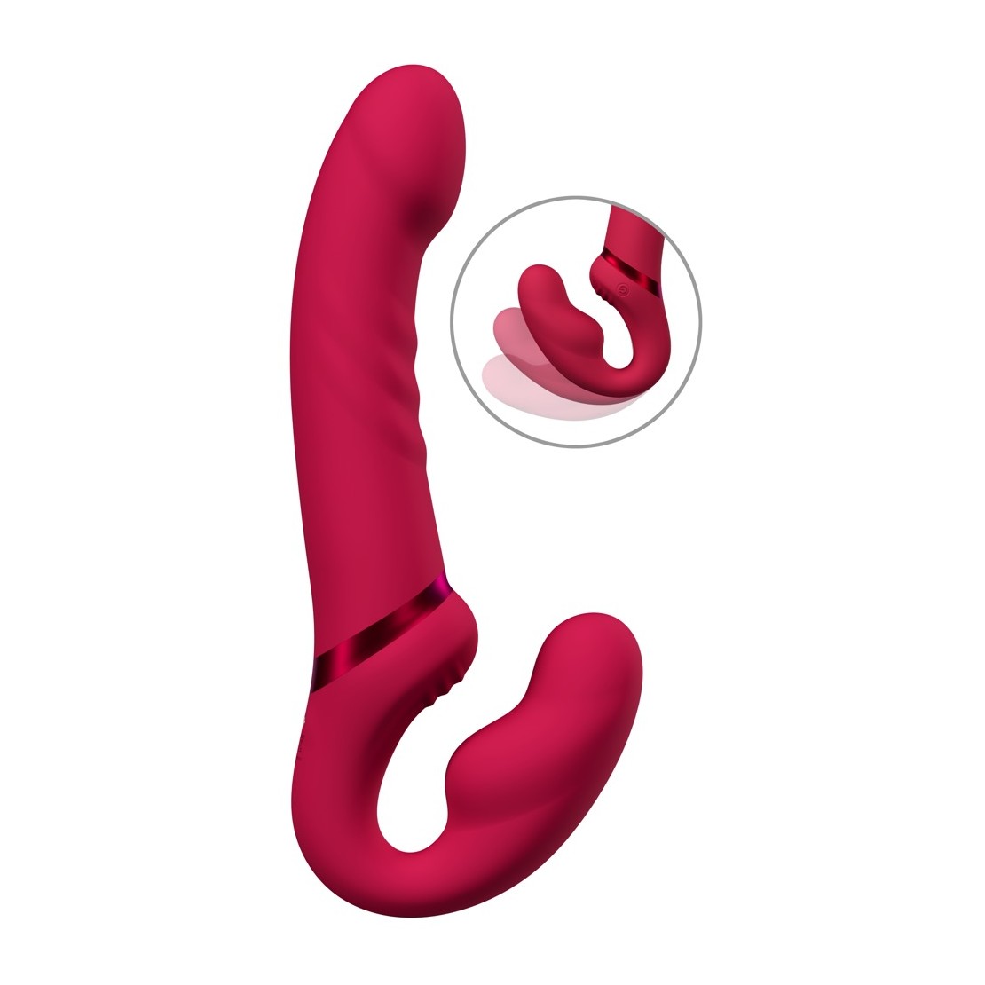 STRAPLESS VIBRANTE PER DONNA CON APP A DISTANZA...