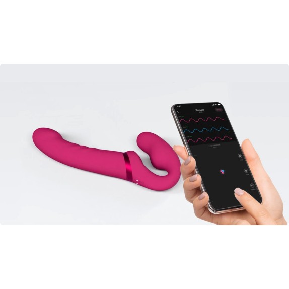 STRAPLESS VIBRANTE PER DONNA CON APP A DISTANZA & PER CAM LAPIS LOVENSE