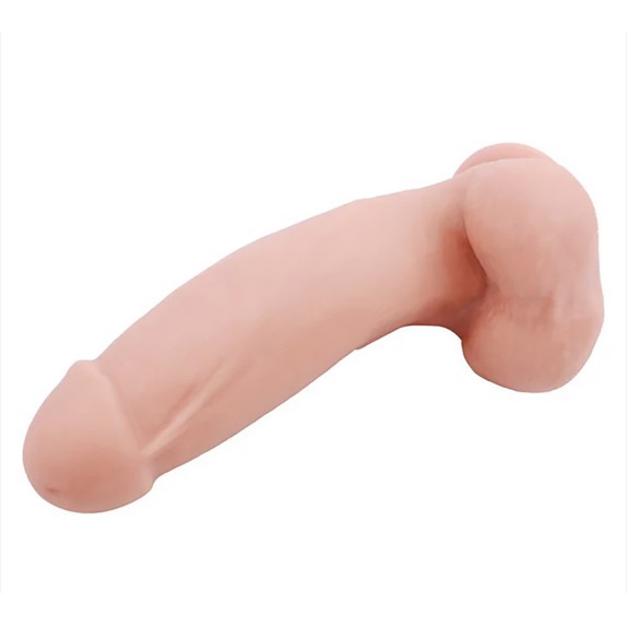FALLO REALISTICO CON VENTOSA IN TPE PIEGHEVOLE PRURIENCY LORD 18 CM
