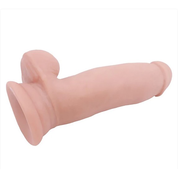 FALLO REALISTICO CON VENTOSA IN TPE PIEGHEVOLE PRURIENCY LORD 18 CM