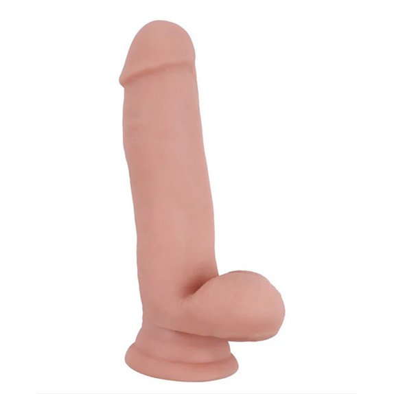 FALLO REALISTICO CON VENTOSA IN TPE PIEGHEVOLE PRURIENCY LORD 18 CM
