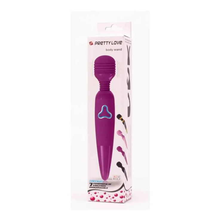 BODY WAND STIMOLATORE DI CLITORIDE VIBRANTE RICARICABILE...