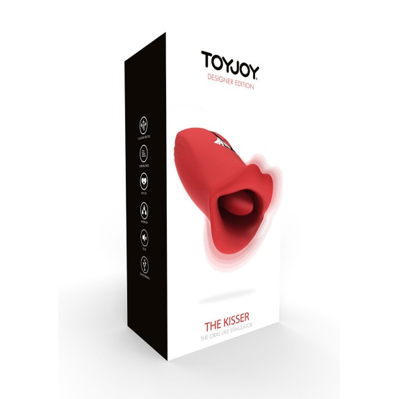 BOCCA VIBRANTE CON MOVIMENTO STIMOLATORE PER CLITORIDE THE KISSER