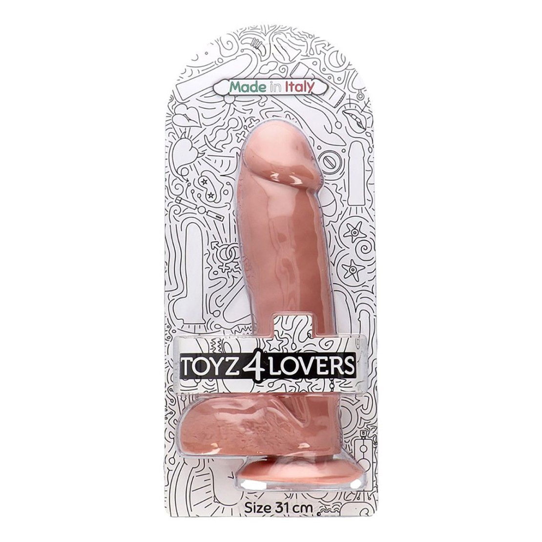 DILDO XXL FULVIO 31 CM SEX TOY PER GRANDI...