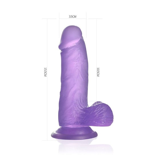 FALLO IN JELLY VIOLA VARIE MISURE CON VENTOSA LOVETOY
