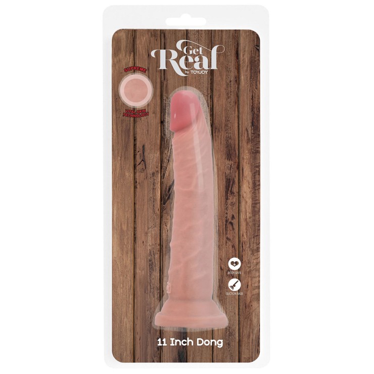 FALLO LUNGO DA 30 CM MORBIDO IN TPR CON VENTOSA GET REAL