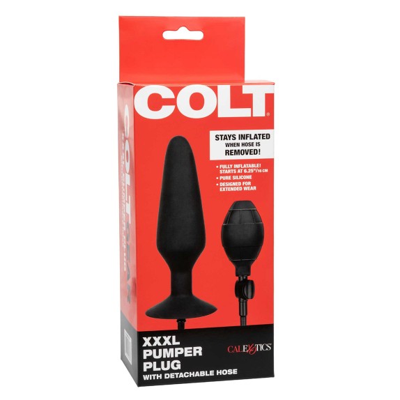 PLUG ANALE GONFIABILE XXXL STACCABILE IN SILICONE COLT