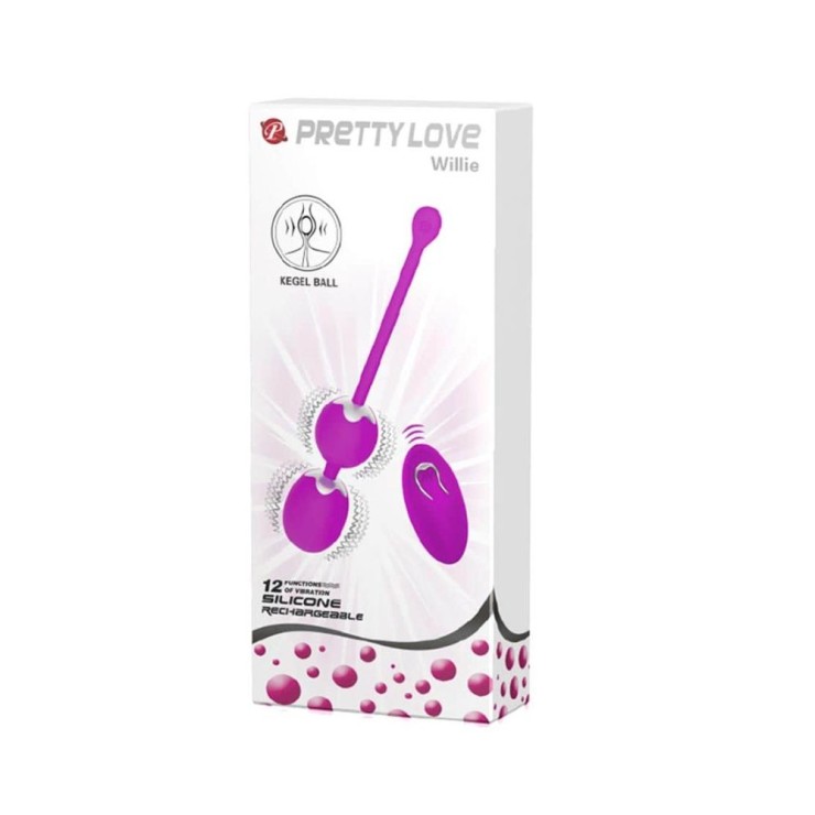 PALLINE VAGINALI VIBRANTI WIRELLES WILLIE PRETTY LOVE