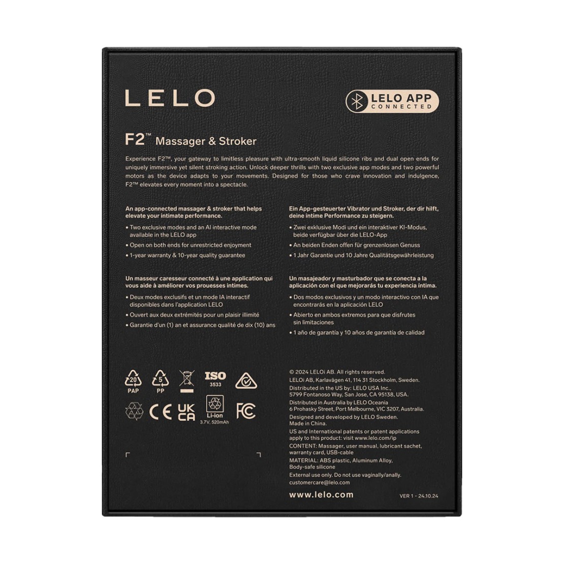 copy of LELO F2